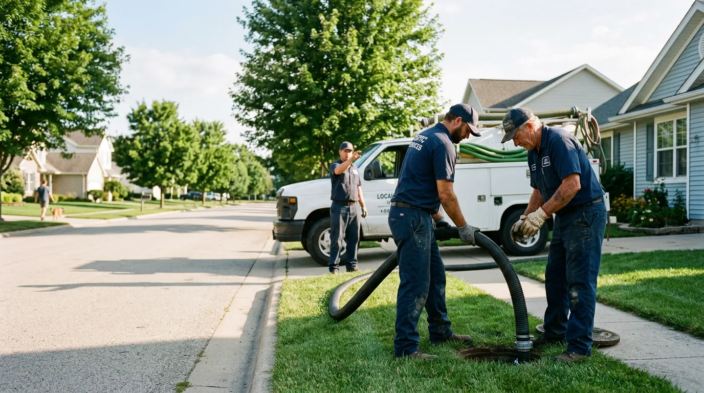 Septic Tank Pumping in Conway, MI near me